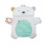 Bright Starts Tummy Time Prop Pillow Play Prop Mat - Polar Bear